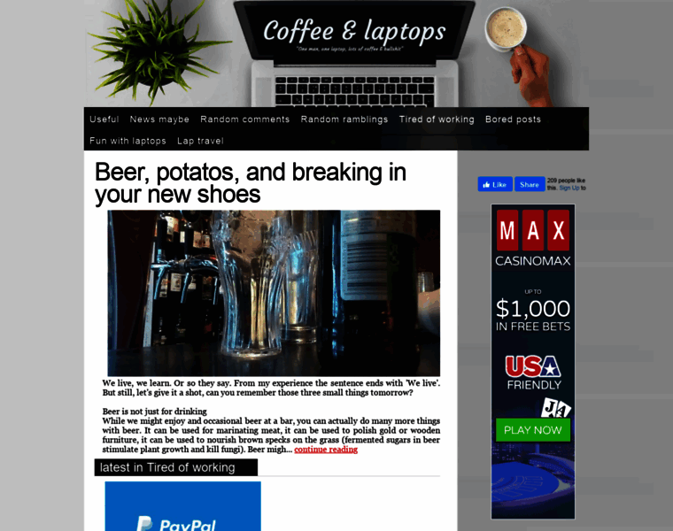 Coffeeandlaptops.com thumbnail