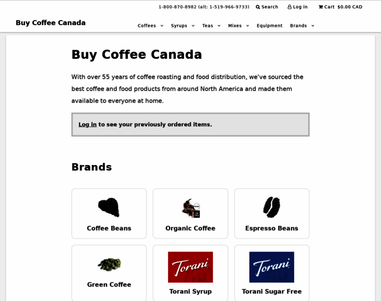 Coffeebean.ca thumbnail