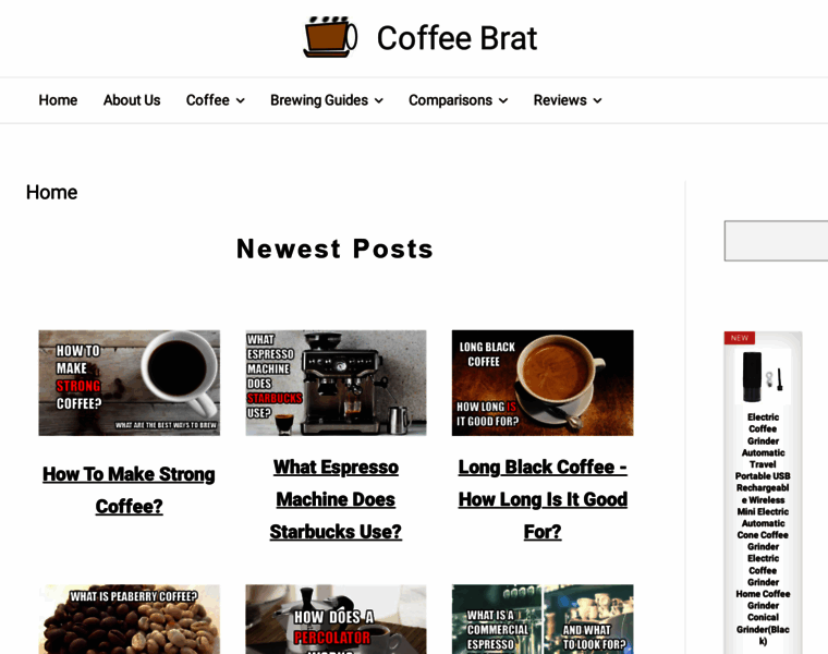 Coffeebrat.com thumbnail