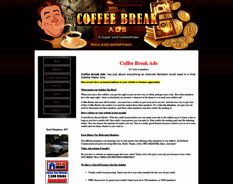 Coffeebreakads.com thumbnail