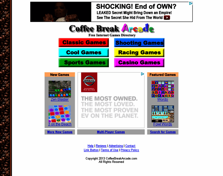 Coffeebreakgames.com thumbnail