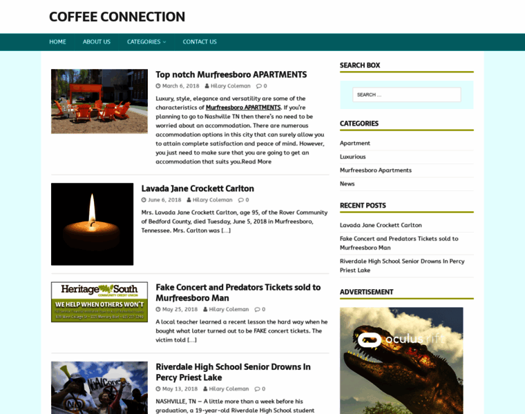 Coffeeconnectionpoets.com thumbnail