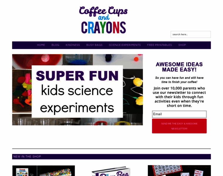 Coffeecupsandcrayons.com thumbnail