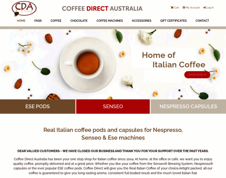 Coffeedirect.com.au thumbnail