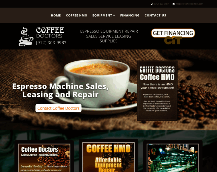 Coffeedoctors.com thumbnail