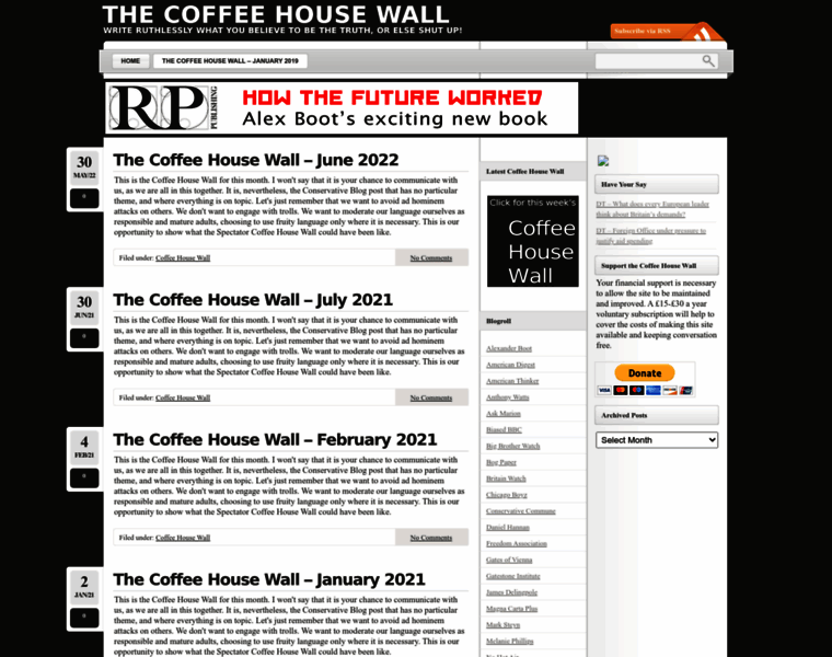 Coffeehousewall.co.uk thumbnail