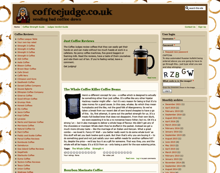 Coffeejudge.co.uk thumbnail