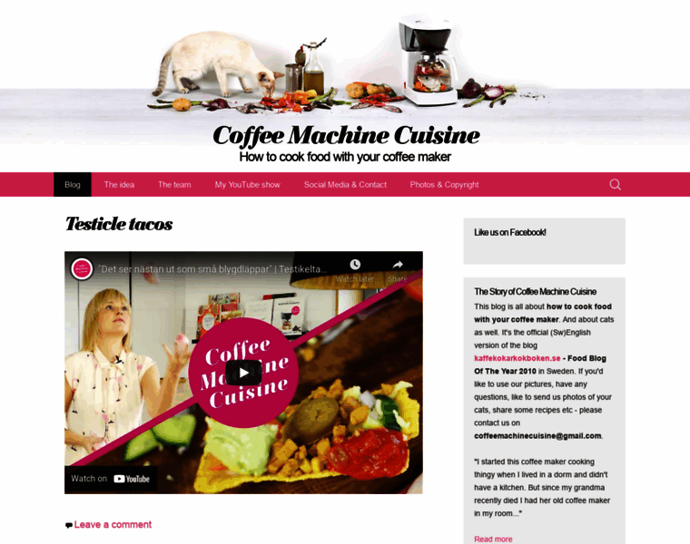 Coffeemachinecuisine.com thumbnail