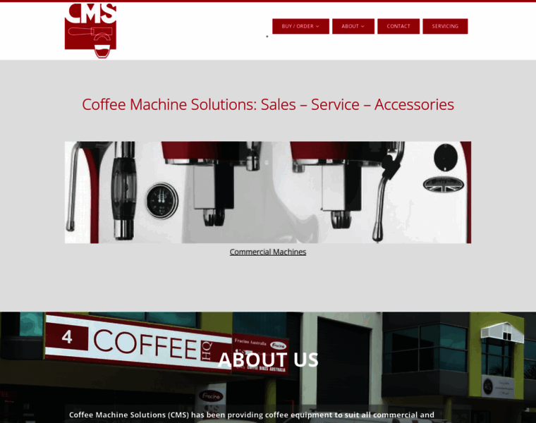 Coffeemachinesolutions.com.au thumbnail
