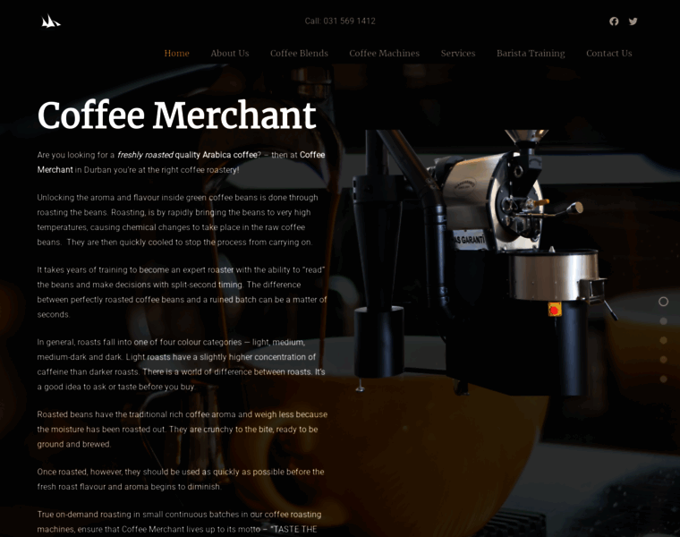 Coffeemerchant.co.za thumbnail