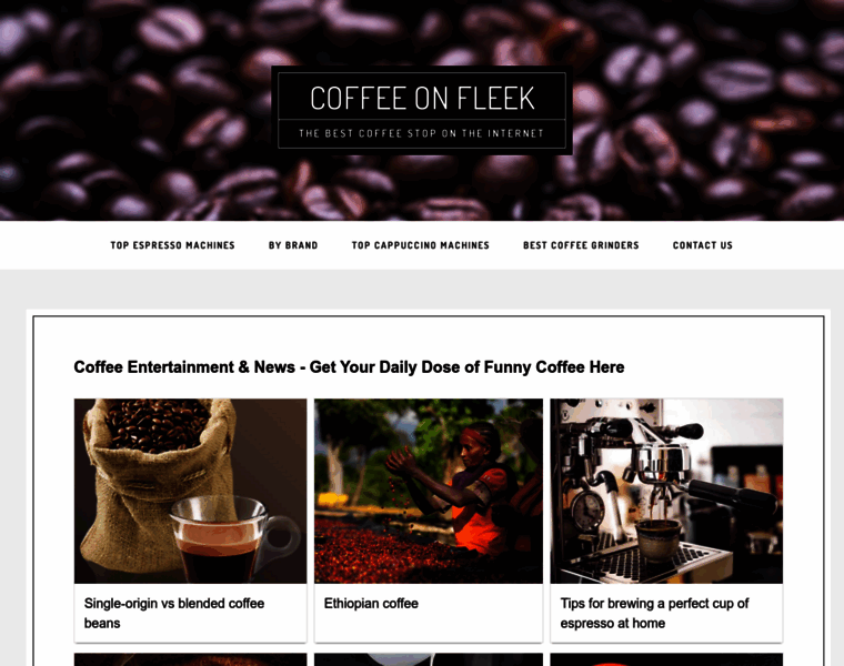 Coffeeonfleek.com thumbnail