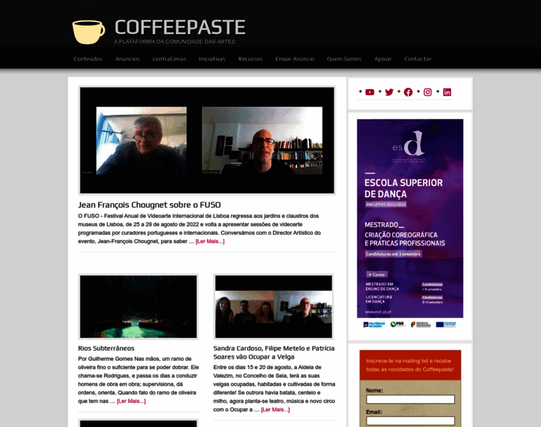 Coffeepaste.com thumbnail