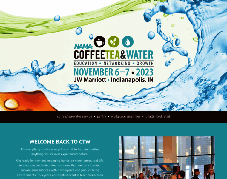 Coffeeteaandwater.org thumbnail