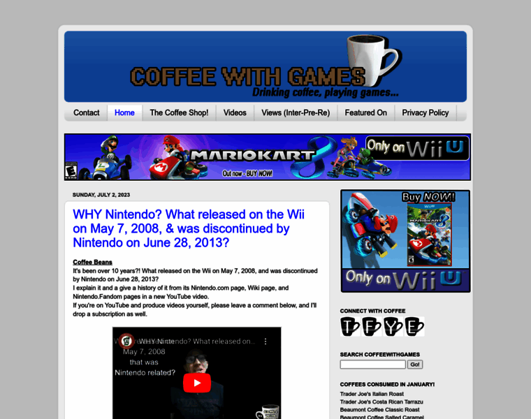 Coffeewithgames.com thumbnail