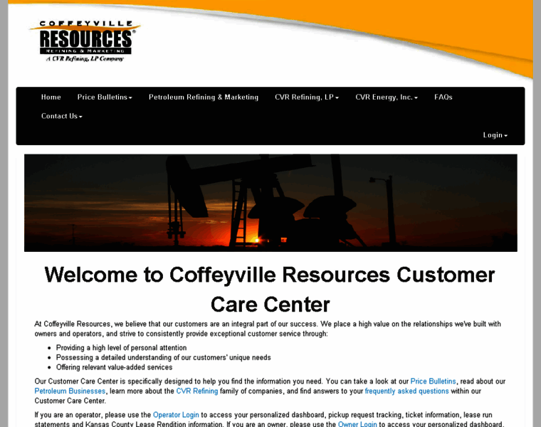 Coffeyvillecrude.com thumbnail