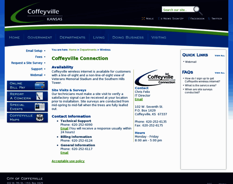 Coffeyvilleks.net thumbnail