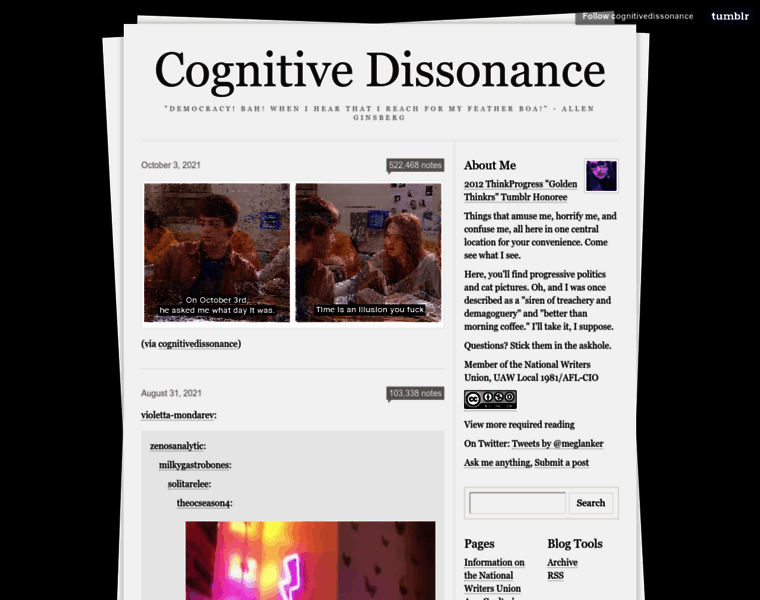 Cognitivedissonance.tumblr.com thumbnail