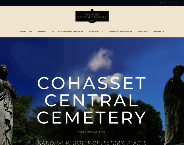 Cohassetcentralcemetery.com thumbnail