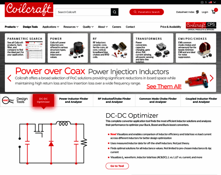 Coilcraft.com thumbnail Coilcraft.com thumbnail