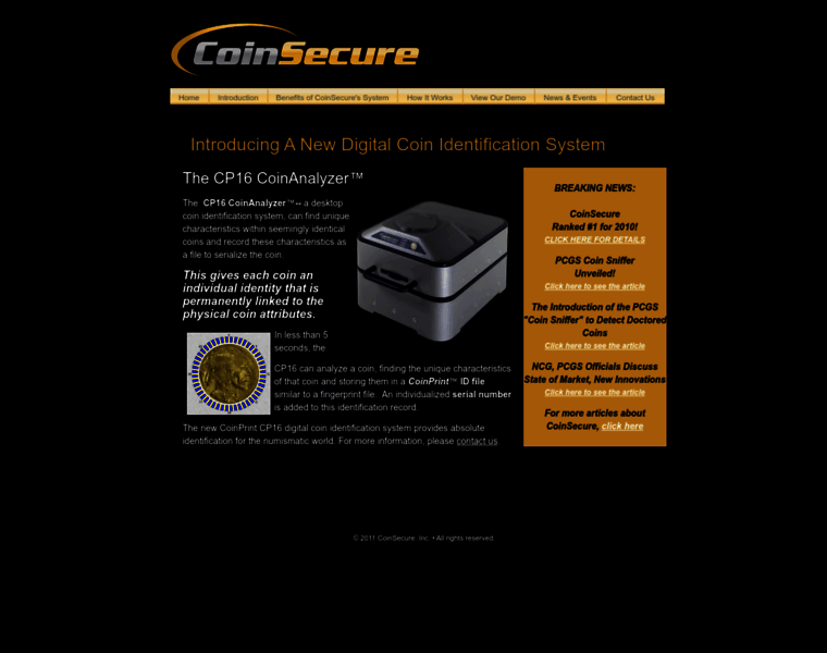 Coinsecure.com thumbnail
