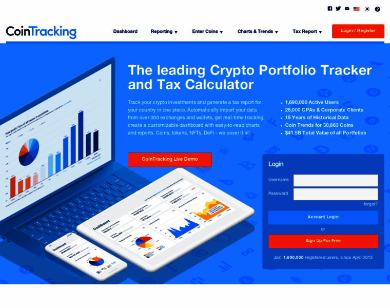 Cointracking.info thumbnail
