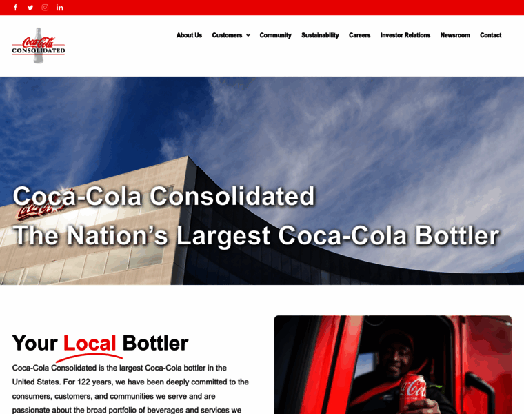 Cokeconsolidated.com thumbnail