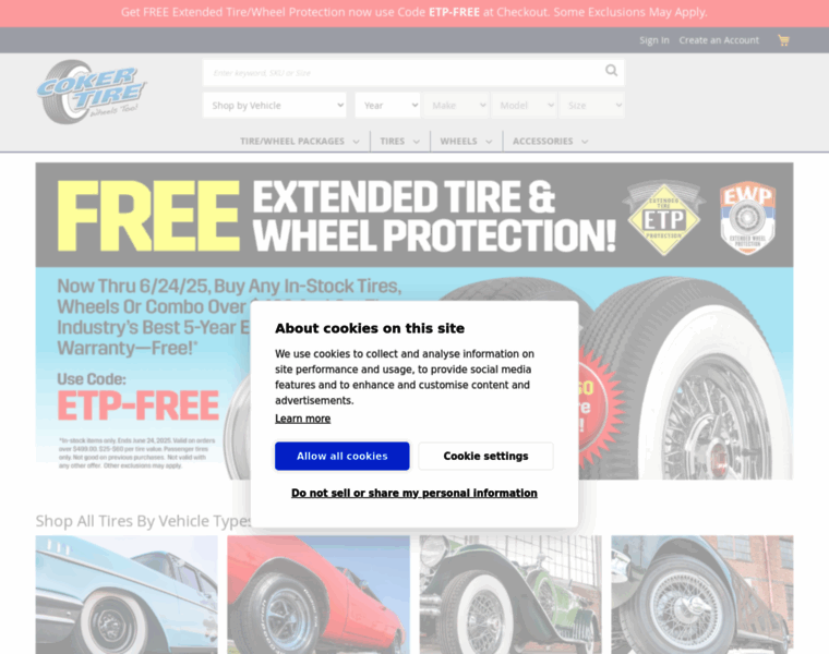 Cokertire.com thumbnail Cokertire.com thumbnail