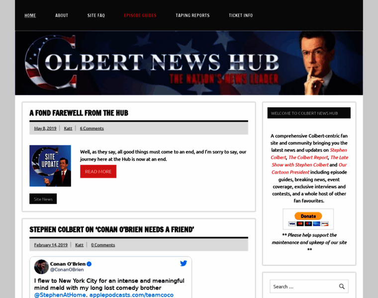Colbertnewshub.com thumbnail