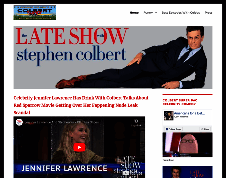 Colbertsuperpac.com thumbnail