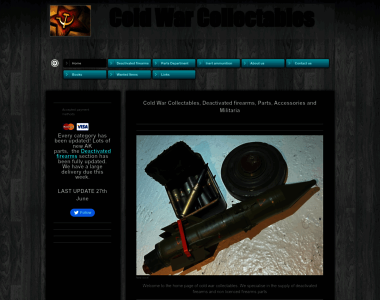Cold-war-collectables.co.uk thumbnail