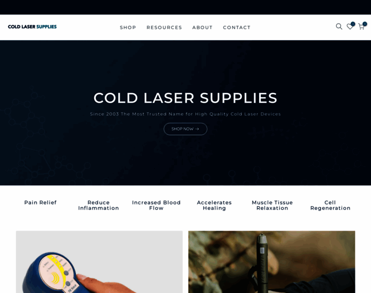 Coldlasersupplies.com thumbnail