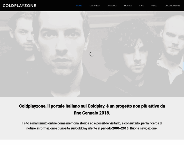 Coldplayzone.it thumbnail