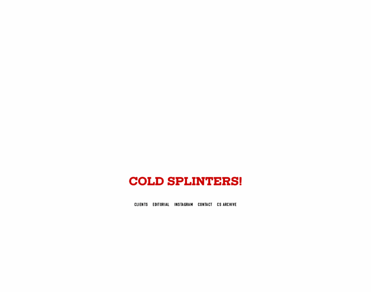Coldsplinters.com thumbnail