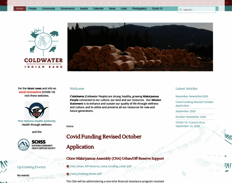 Coldwaterband.com thumbnail