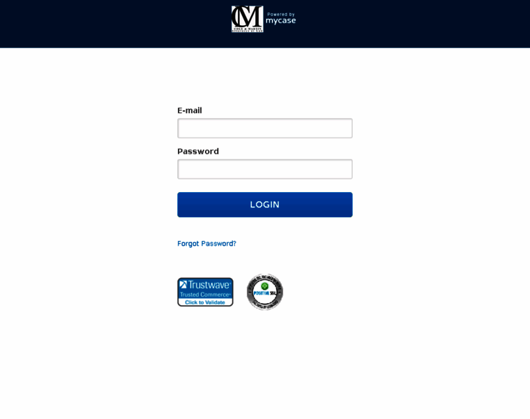 cole-martin-llc.mycase.com at WI. MyCase | Login