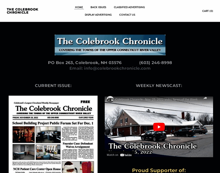 Colebrookchronicle.com thumbnail