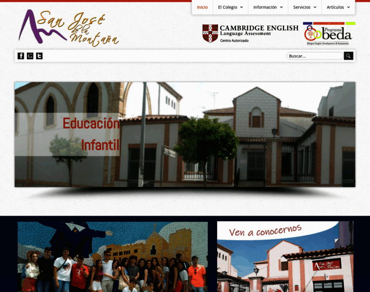 Colegio-sanjose.es thumbnail