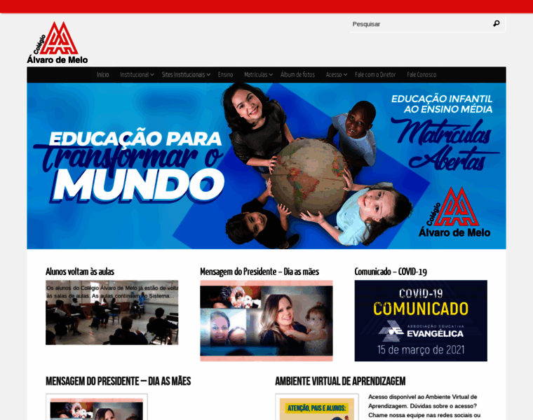 Colegioalvarodemelo.com.br thumbnail