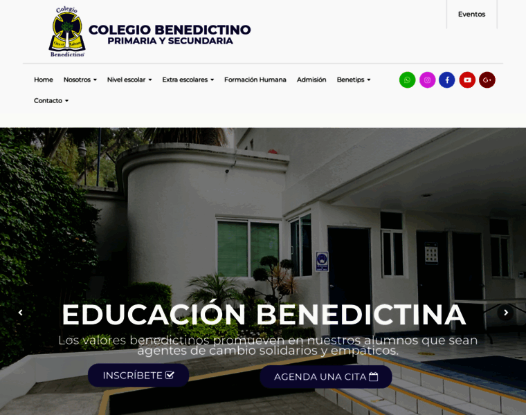 Colegiobenedictino.edu.mx thumbnail
