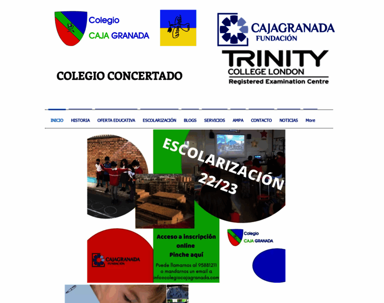 Colegiocajagranada.com thumbnail