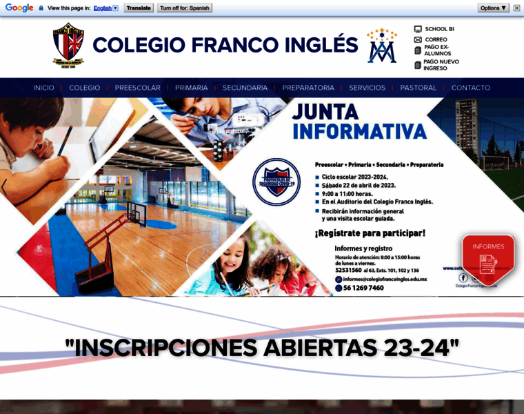 Colegiofrancoingles.edu.mx thumbnail