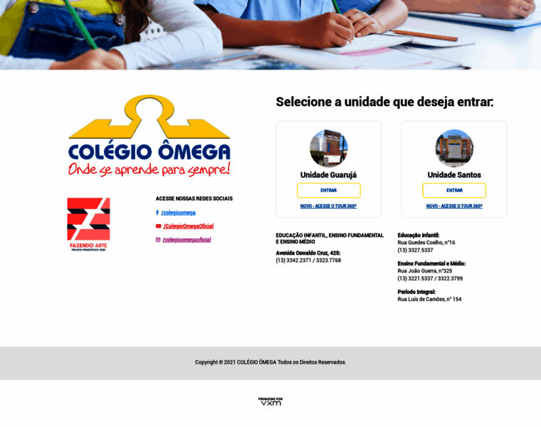 Colegioomega.com.br thumbnail