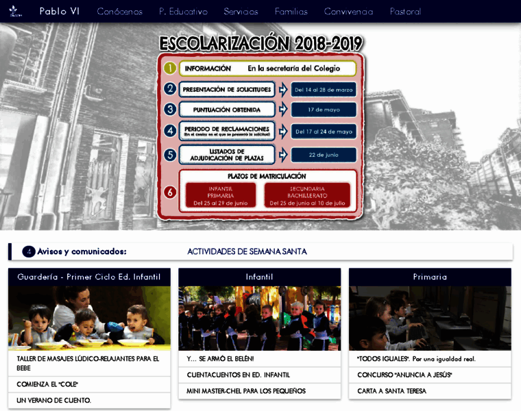 Colegiopablovi.es thumbnail