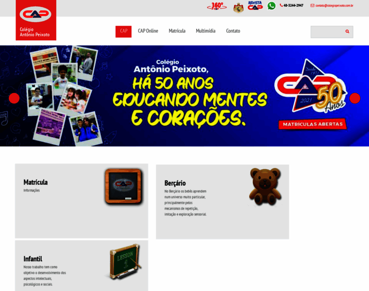 Colegiopeixoto.com.br thumbnail