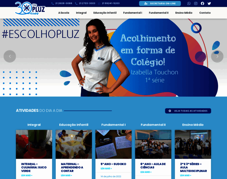 Colegiopluz.com.br thumbnail