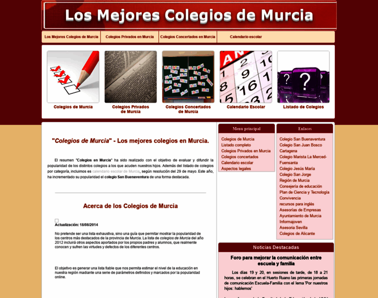 Colegiosdemurcia.com thumbnail