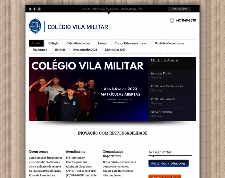 Colegiovilamilitar.com.br thumbnail