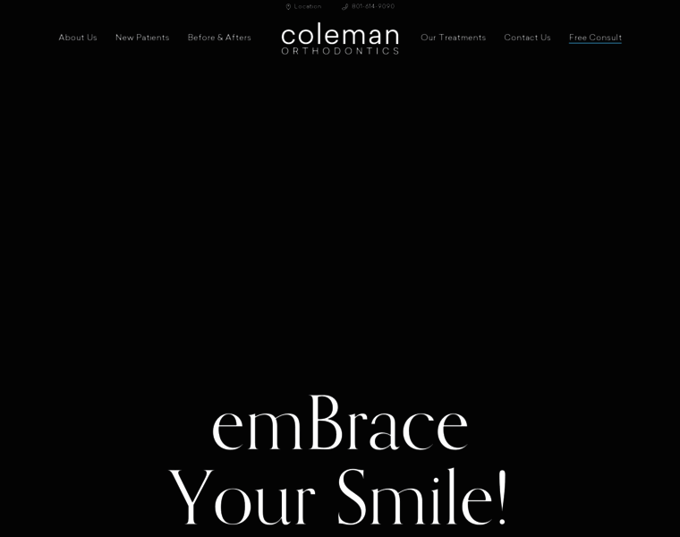 Colemanorthodontics.com thumbnail