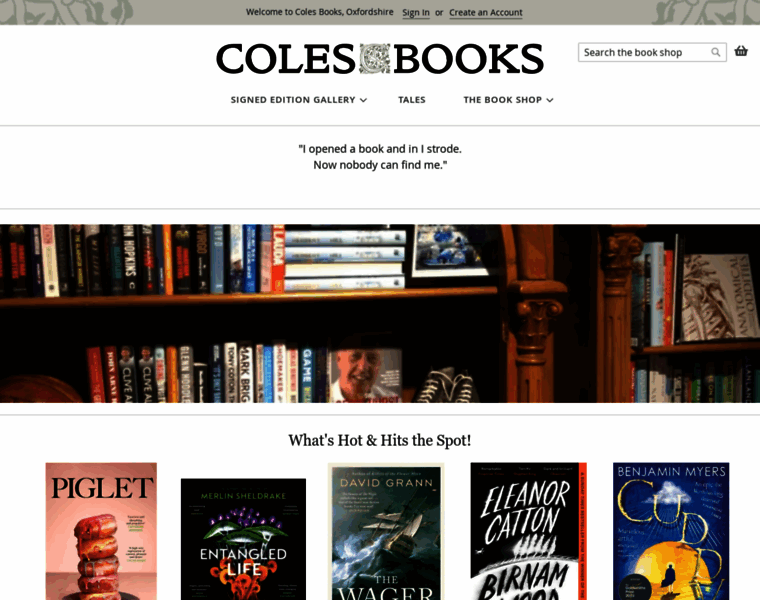 Coles-books.co.uk thumbnail