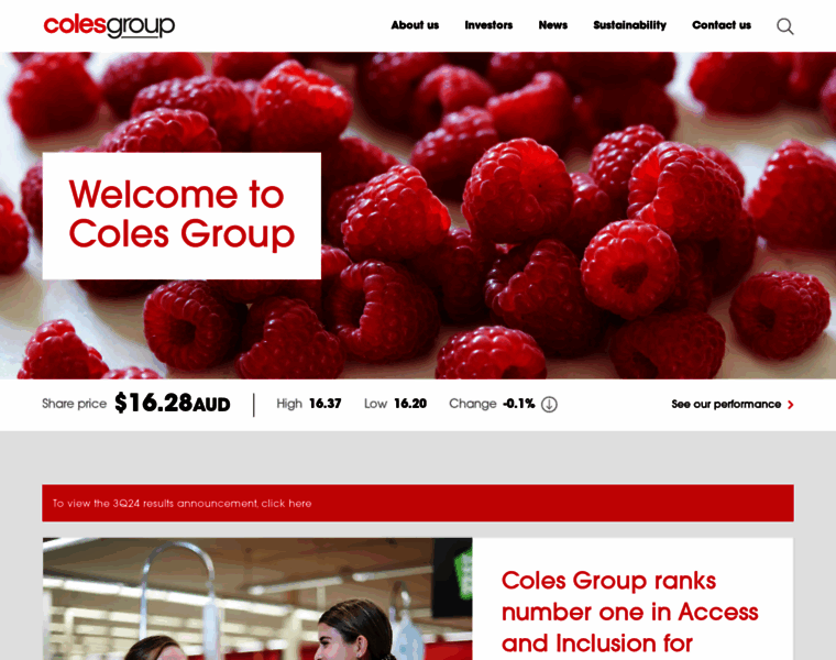 Colesgroup.com.au thumbnail